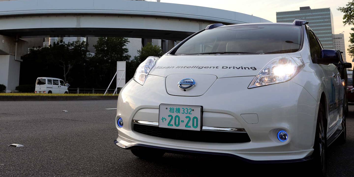 Fear and Autonomy in a Self-driving Nissan Leaf