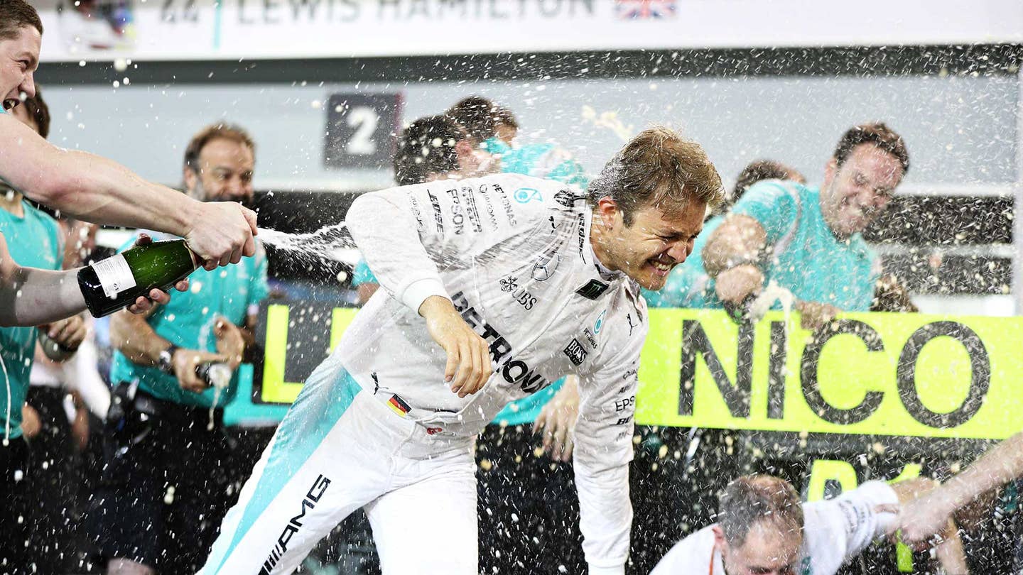 Nico Rosberg wins in Mercedes AMG