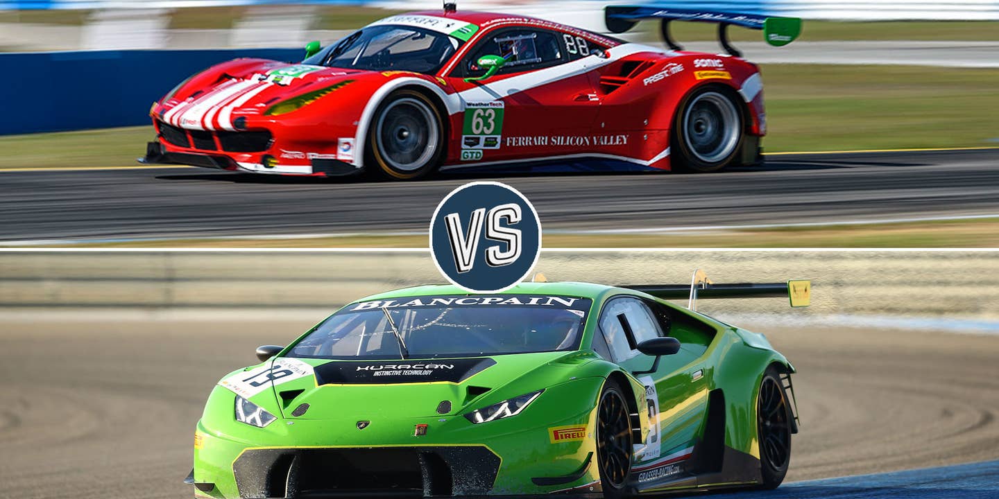 Ferrari vs Lamborghini: The Battle of the GT3 Race Cars