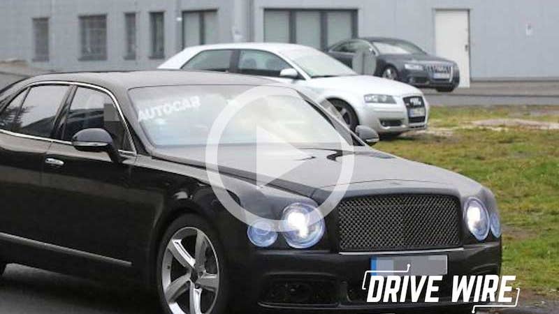 Drive Wire: Spy Shots of the New Bentley Mulsanne