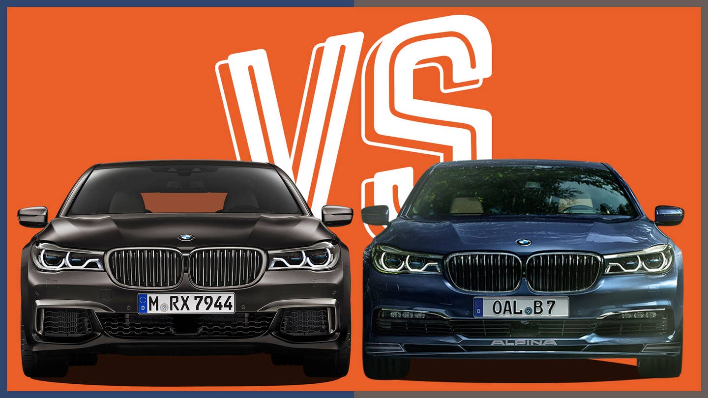 Alpina B7 vs. BMW M760i xDrive