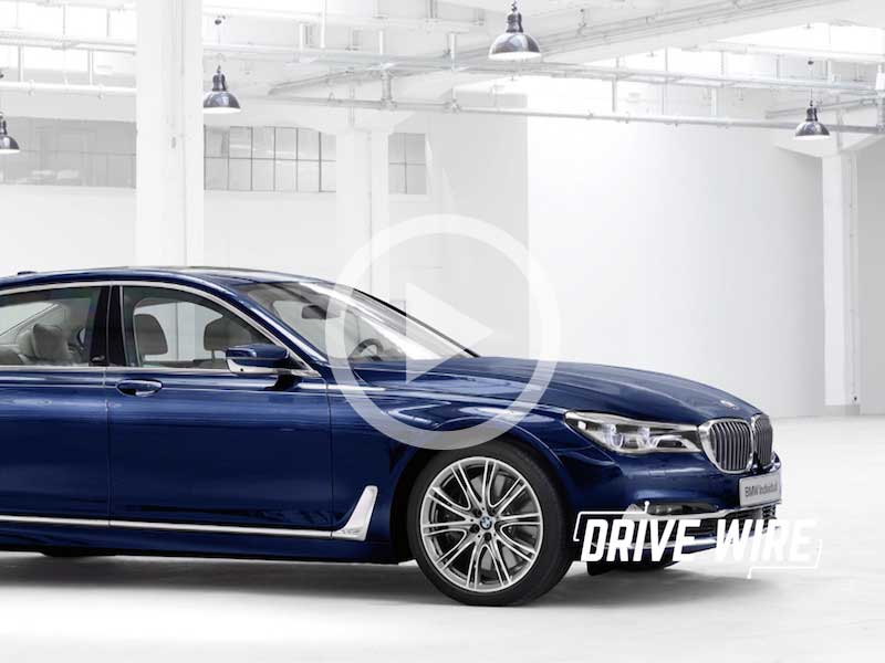 Drive Wire: BMW Celebrates 100 Years With A Special 7 Series