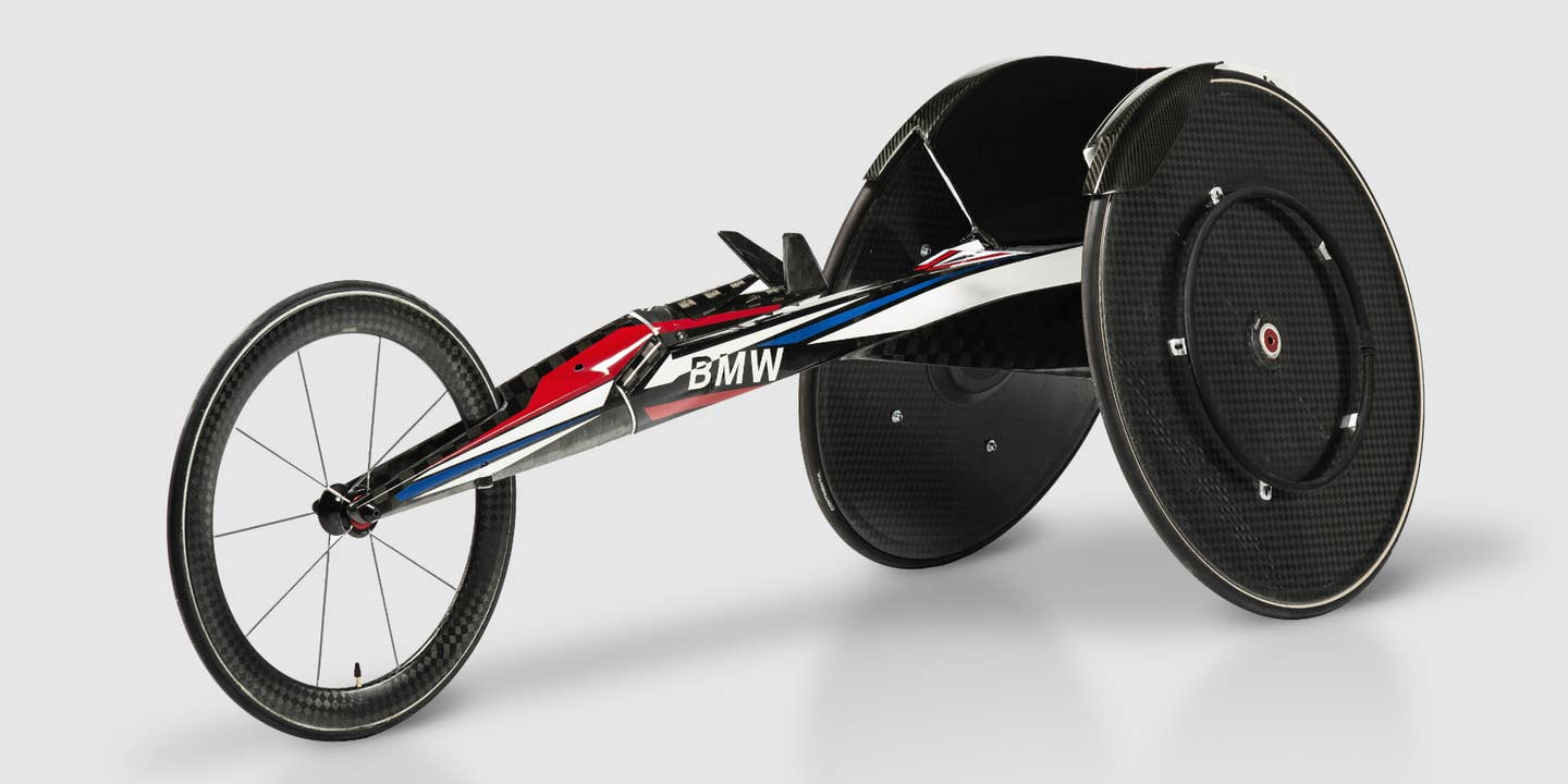 BMW Created a Carbon Fiber Racing Wheelchair and It’s Incredible