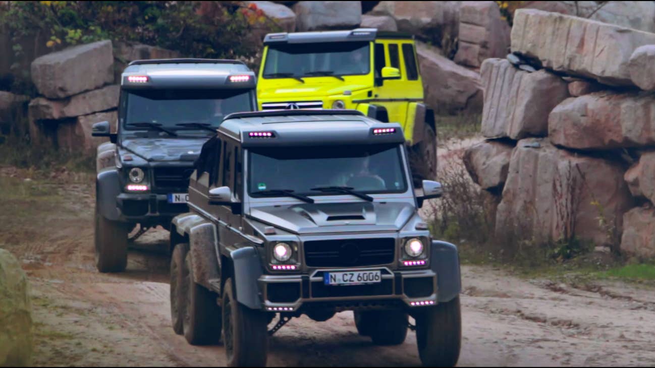 This Mercedes Truck Trio Will Make You Want to Take Out a Second Mortgage