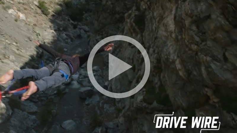 Drive Wire: Watch This Former Model Jump Off A Bridge