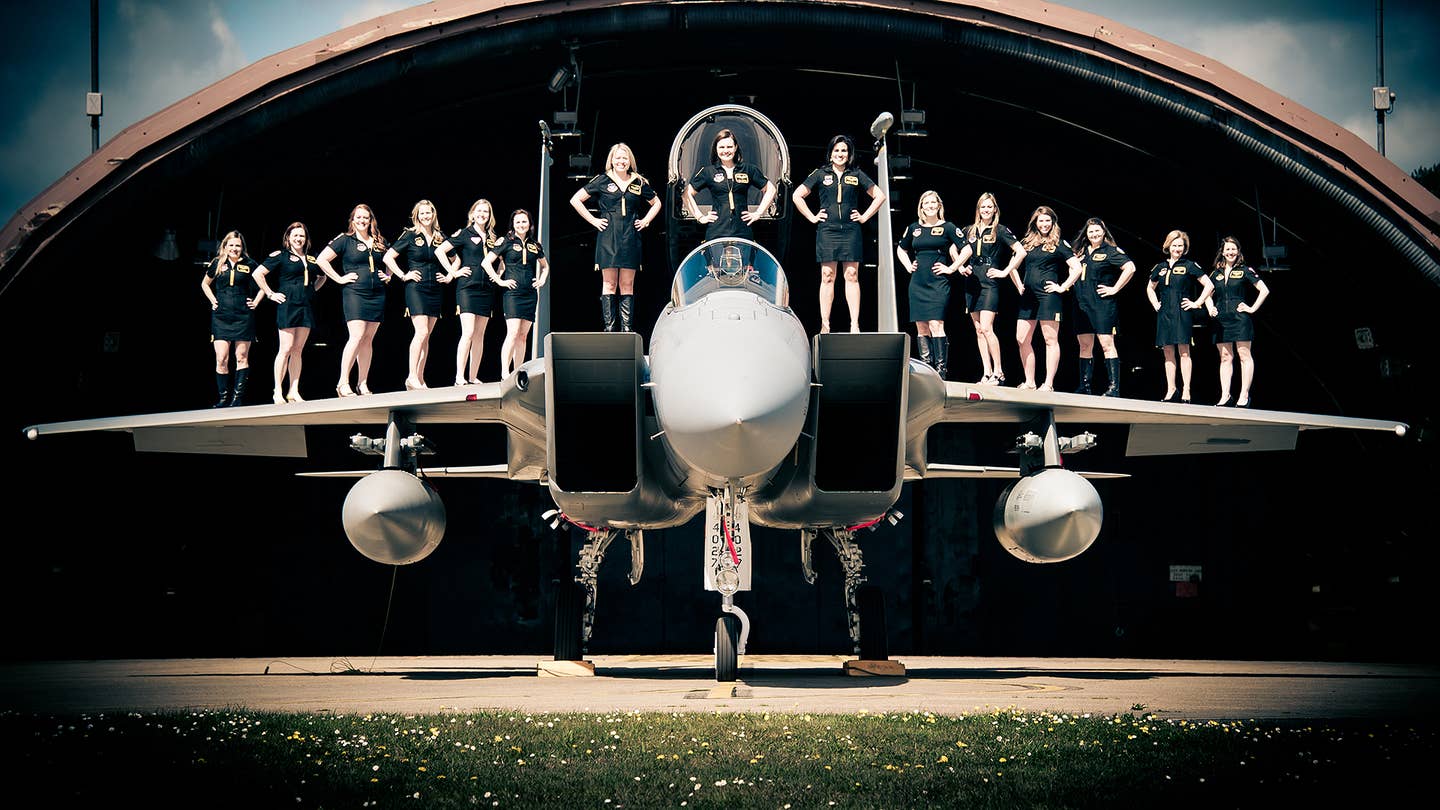 The Reaperettes Provide Critical Life Support For UK Based Eagle Pilots
