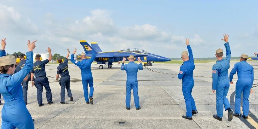 Watch the Blue Angels Triumphantly Take Back to the Sky
