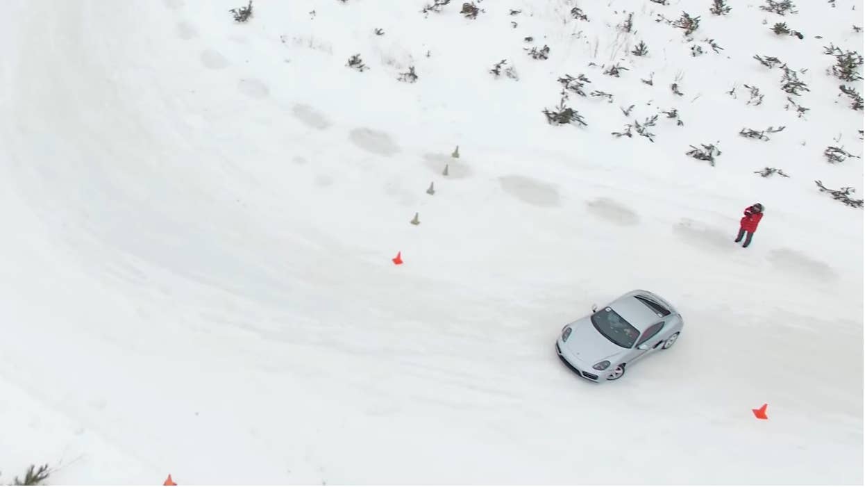 Porsche&#8217;s Camp 4 Winter Driving School Shows You How To Scandinavian Flick