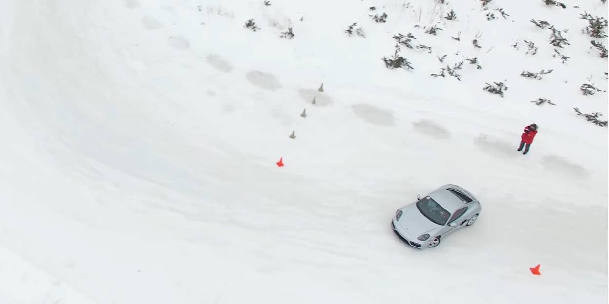 Porsche&#8217;s Camp 4 Winter Driving School Shows You How To Scandinavian Flick