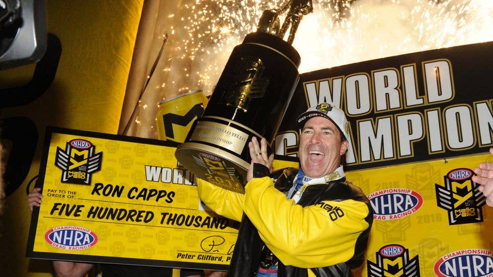 NHRA: Brown, Capps, Line and Savoie Take 2016 Championships