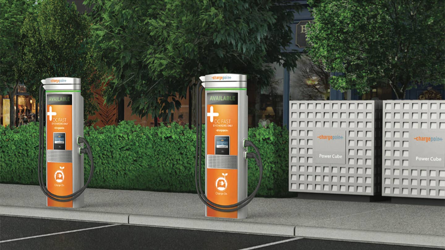Chargepoint to Roll Out Insanely Fast 400 kW Electric Car Chargers This Year