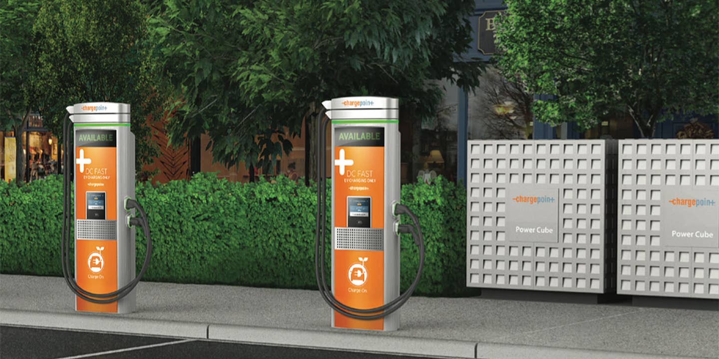 Chargepoint to Roll Out Insanely Fast 400 kW Electric Car Chargers This Year