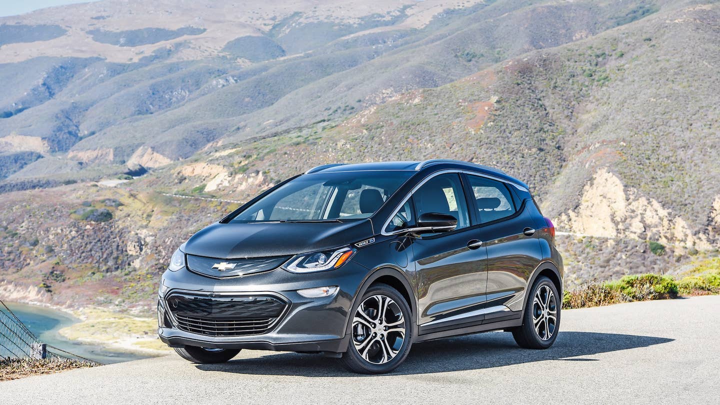 The Chevy Bolt Has an Official Electric Range of 238 Miles