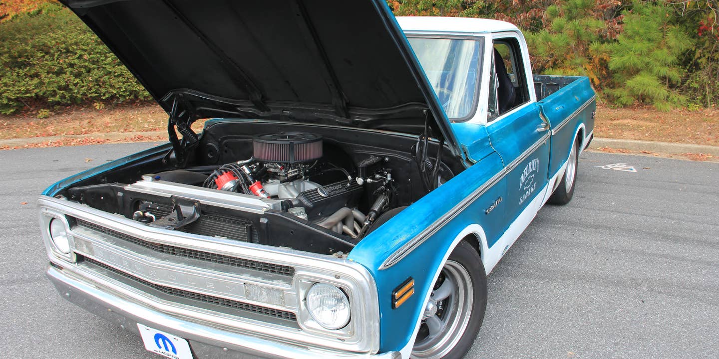 The Chevy Truck With A Mopar Engine Under The Hood
