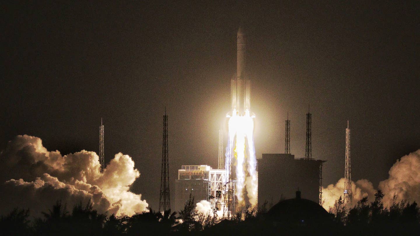 China Launches Rocket That Can Land People on the Moon