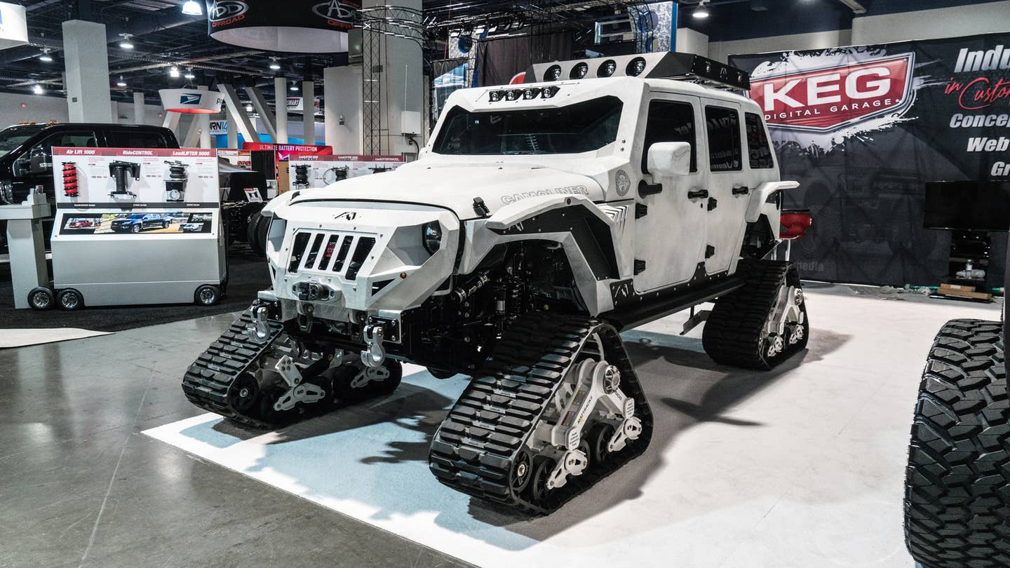 Chris Kyle Frog Foundation Jeep Unveiled At SEMA 2016
