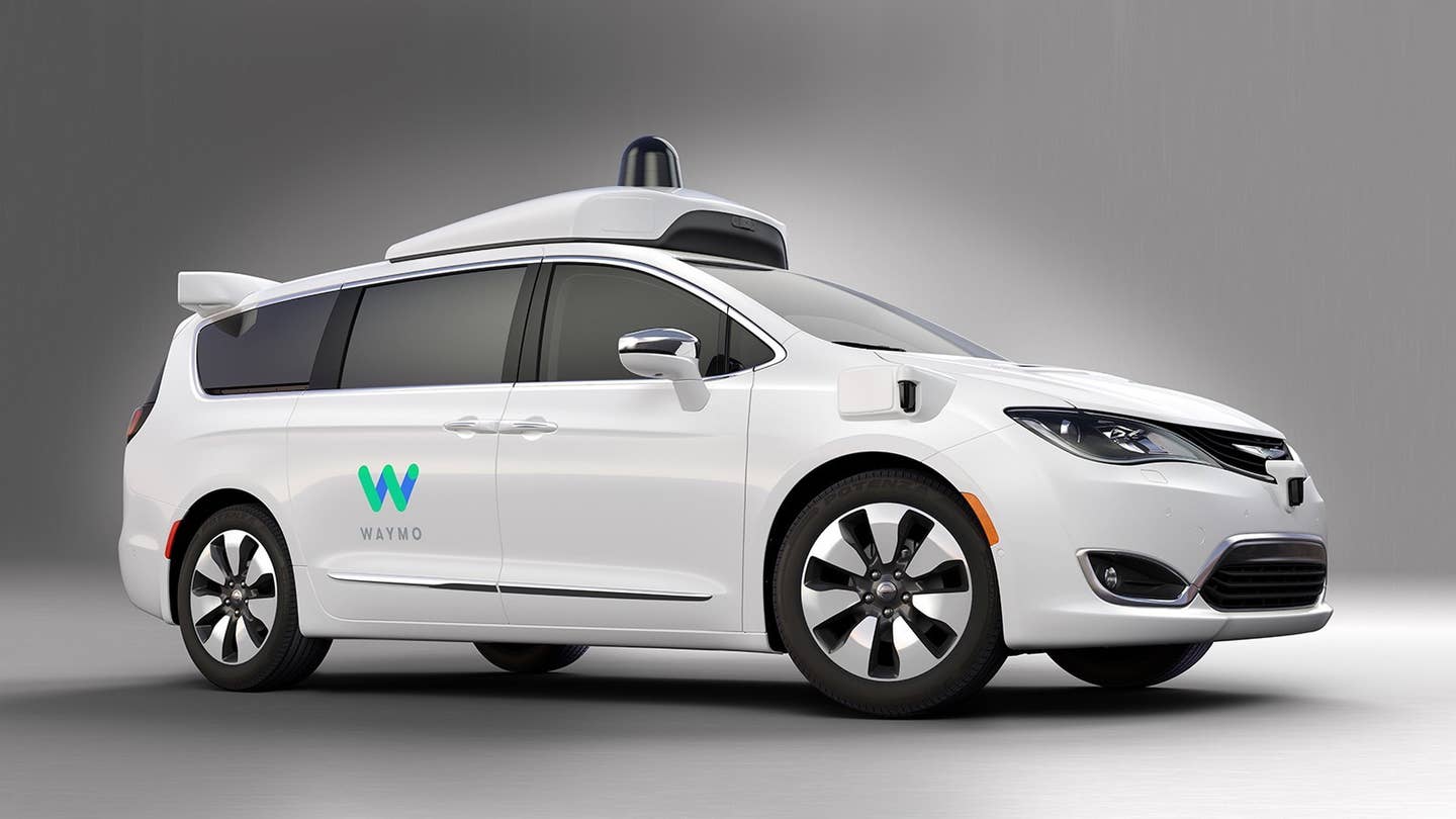 Chrysler Teams Up with Waymo for Driverless Pacificas