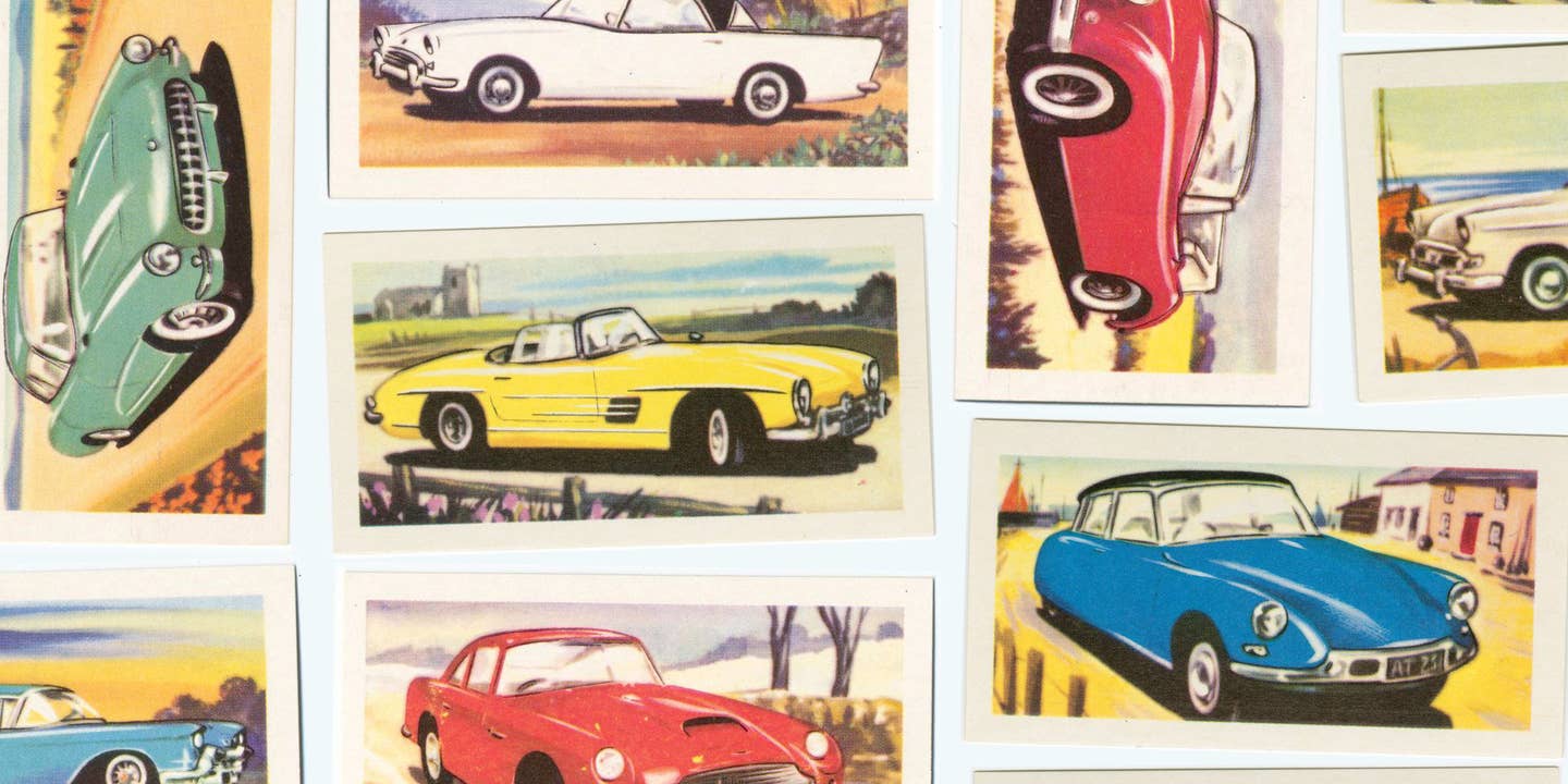 These Vintage Car Cigarette Card Illustrations Are Wonderful