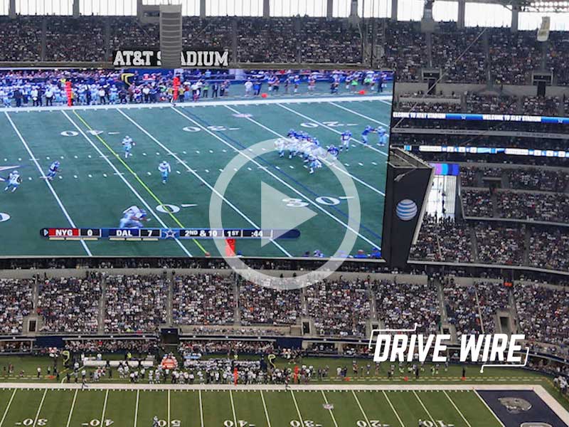 Design: The Texas-size HD Screens at AT&#038;T Stadium