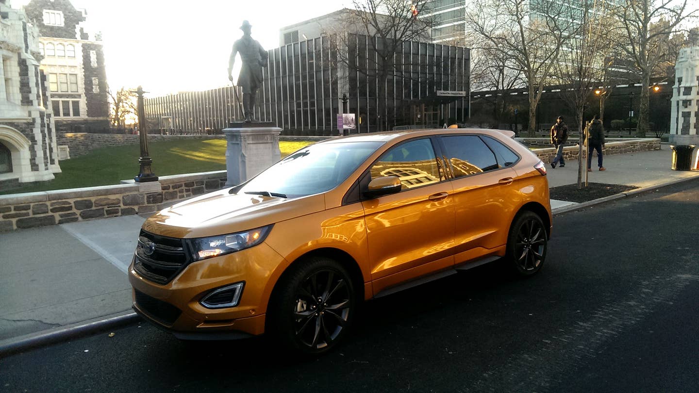 The 2016 Ford Edge Is as Quick as a Cayman