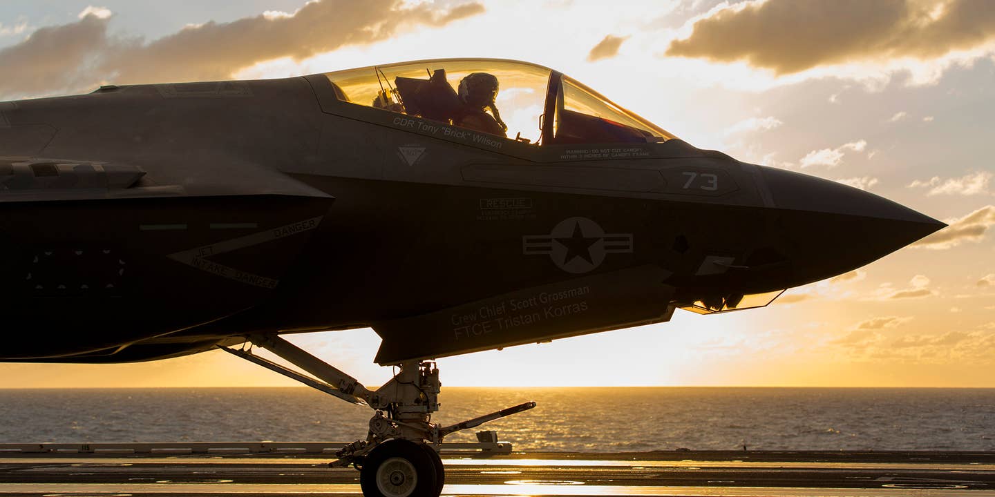 The Navy&#8217;s F-35C Has A Major Nose Gear Problem