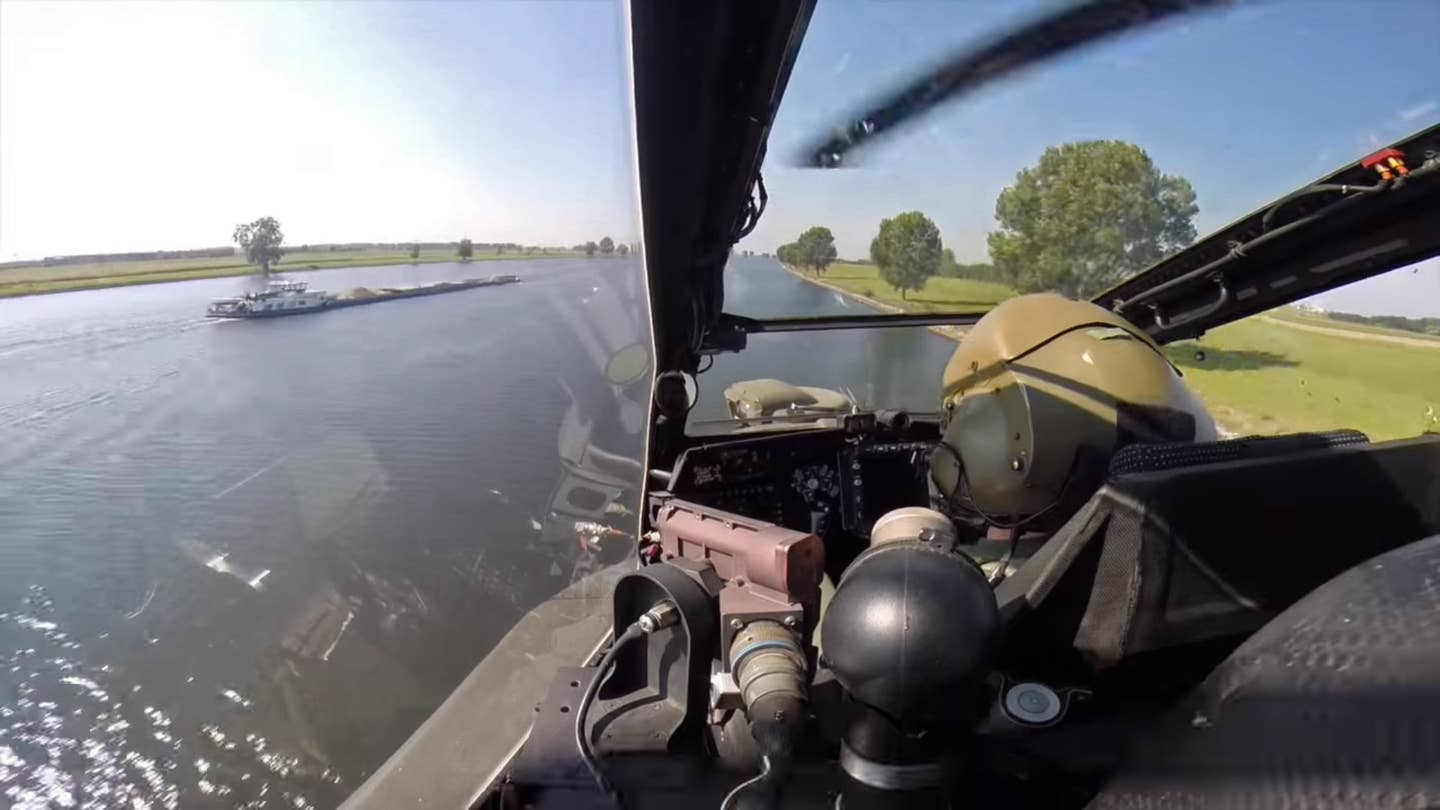 Ride Along In The Cockpit With This Apache Pilot For His Final Flight