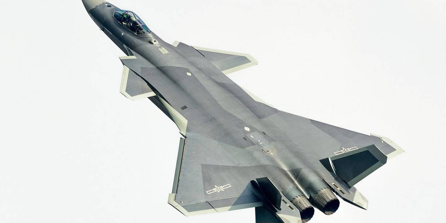 China’s J-20 Stealth Fighter Will Likely Look Like This At Its Air Show Debut