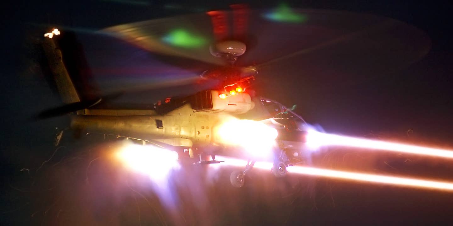 The AH-64 Apache Will Get A Laser Cannon To Play With This Summer