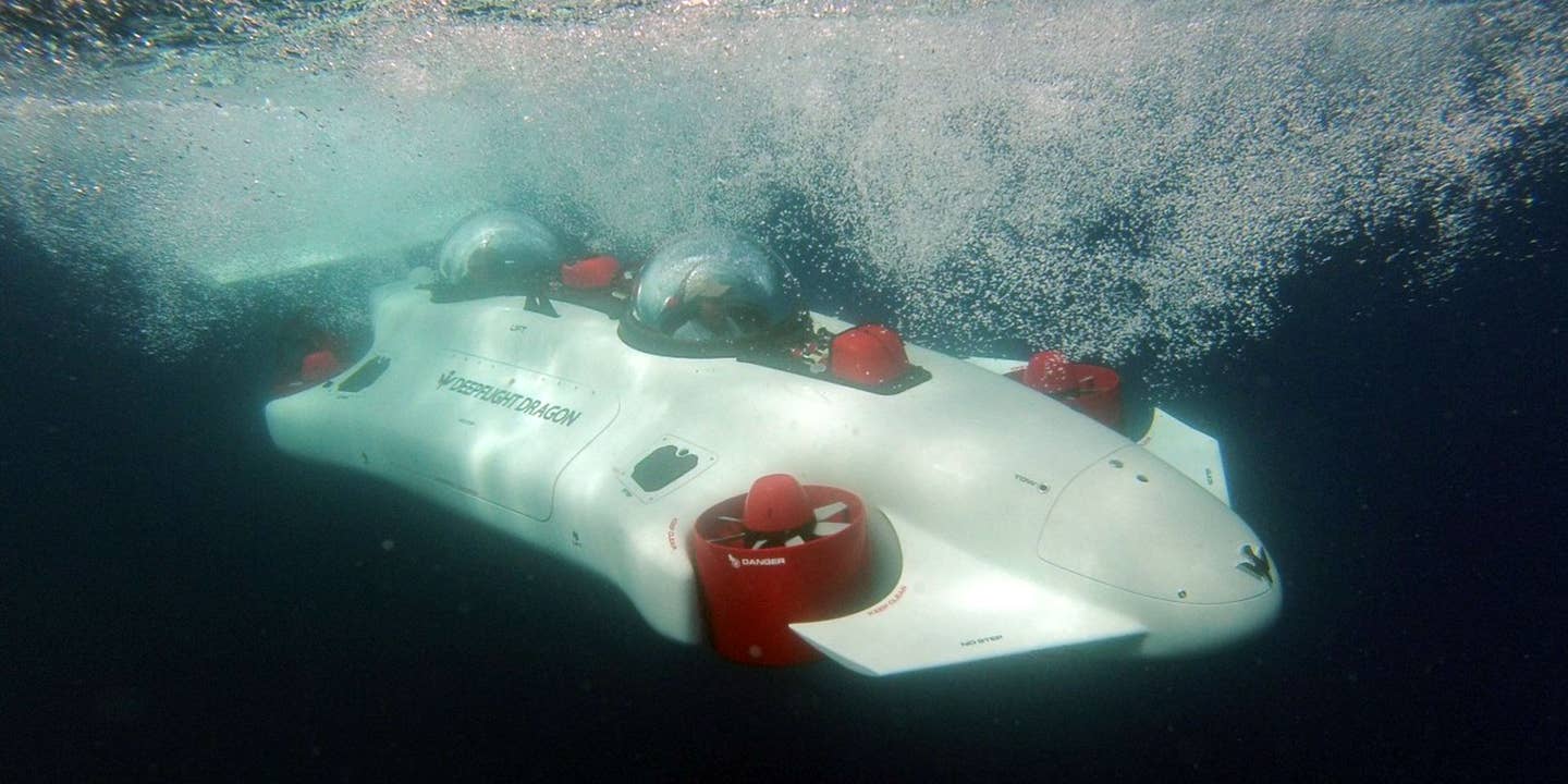 Bond Upgrade: The $1.7m DeepFlight Dragon Underwater Quadcopter