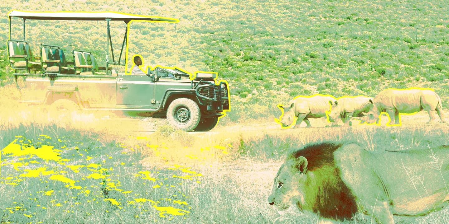In Africa, Learning to Defend the Land Rover Defender