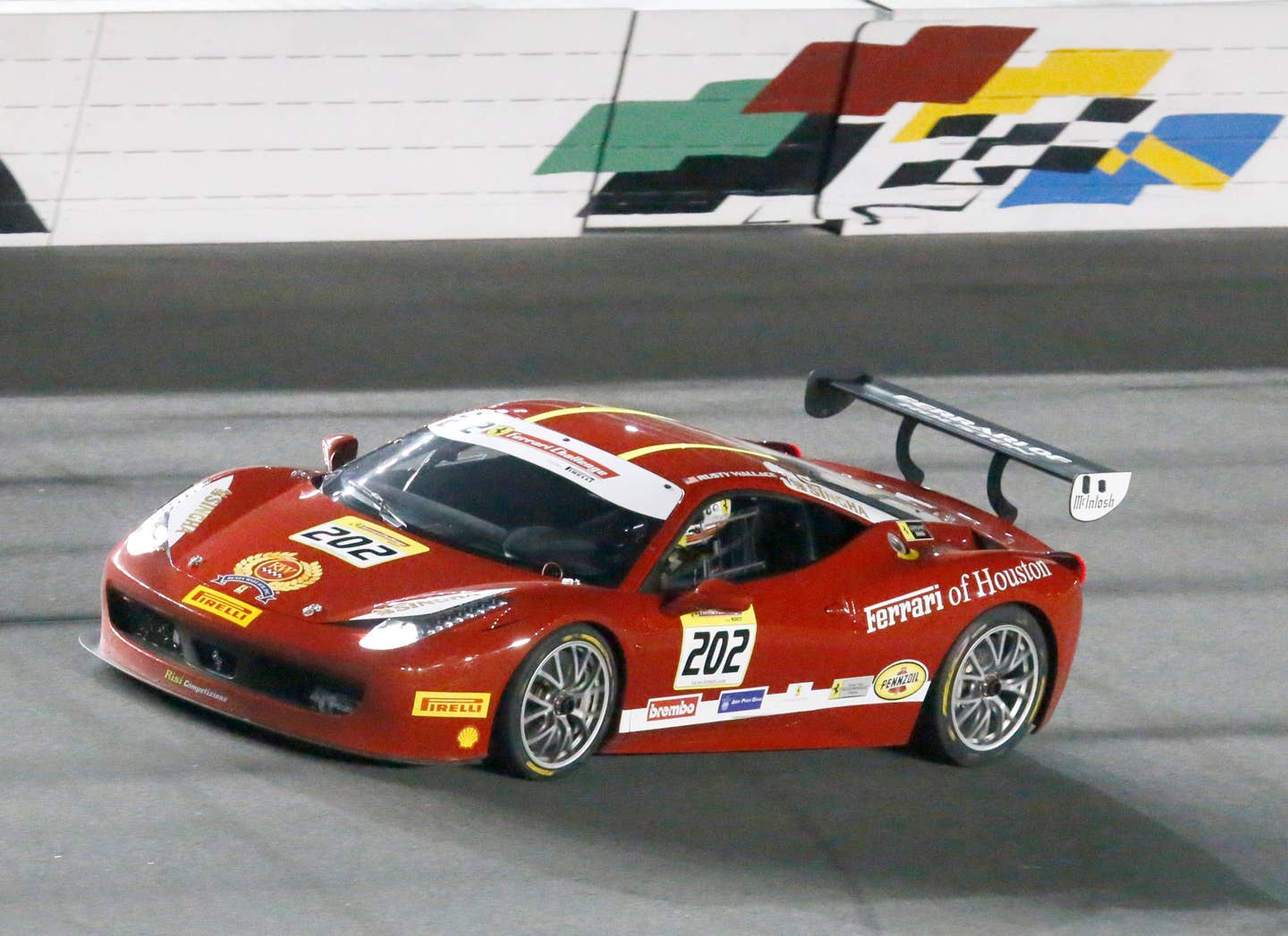 Rusty Wallace Is Back at Daytona — In a Ferrari