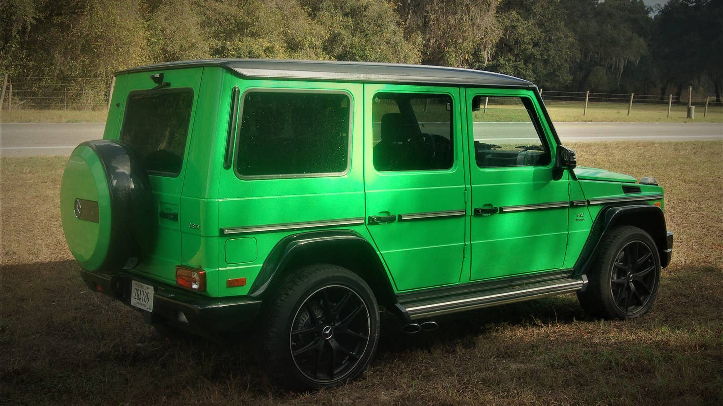 Soylent Green Mercedes AMG G65 Is the Center of Attention