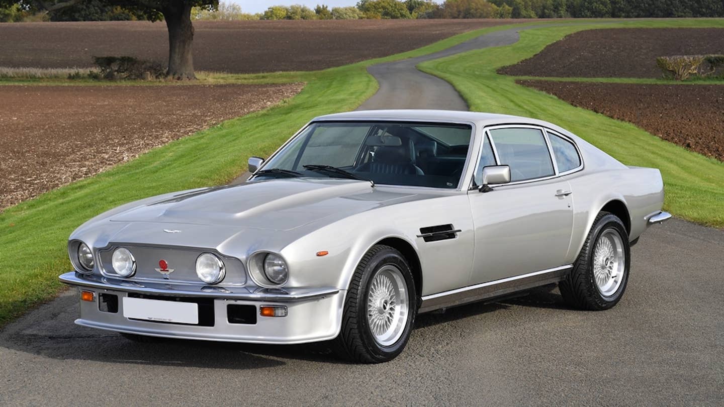 This Aston Martin V8 Vantage Is An Undercover Hero