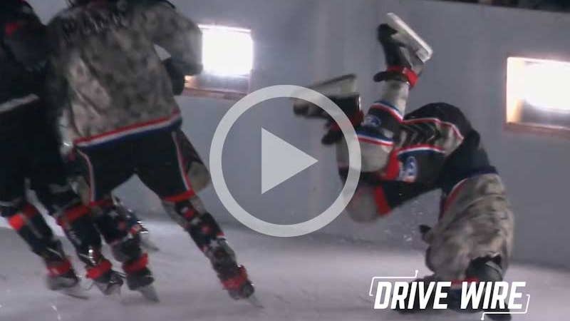 Drive Wire: Downhill Ice Cross Is A Glorious Winter Sport