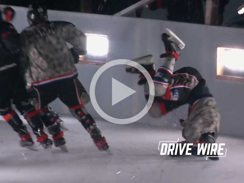 Drive Wire: Downhill Ice Cross Is A Glorious Winter Sport
