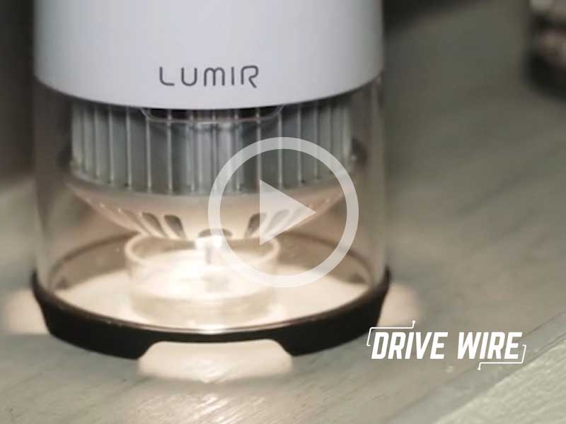 Drive Wire: The Lumir-C Uses the Power of Tea Candles