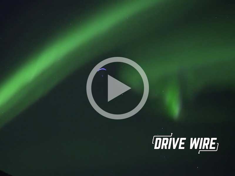 Drive Wire: Watch This Stunning Glide Through the Northern Lights