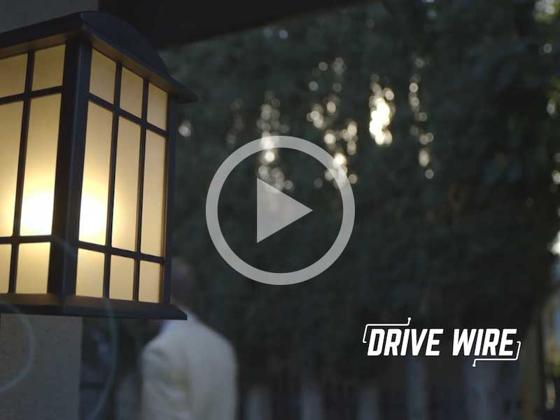 Drive Wire: The Porch Light That Doubles as a Home Security System