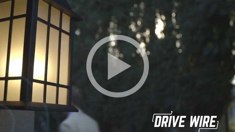 Drive Wire: The Porch Light That Doubles as a Home Security System