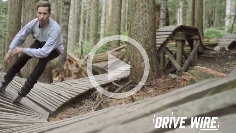 Drive Wire: Watch Dustin Werbeski Tear Through The Woods On Rollerblades