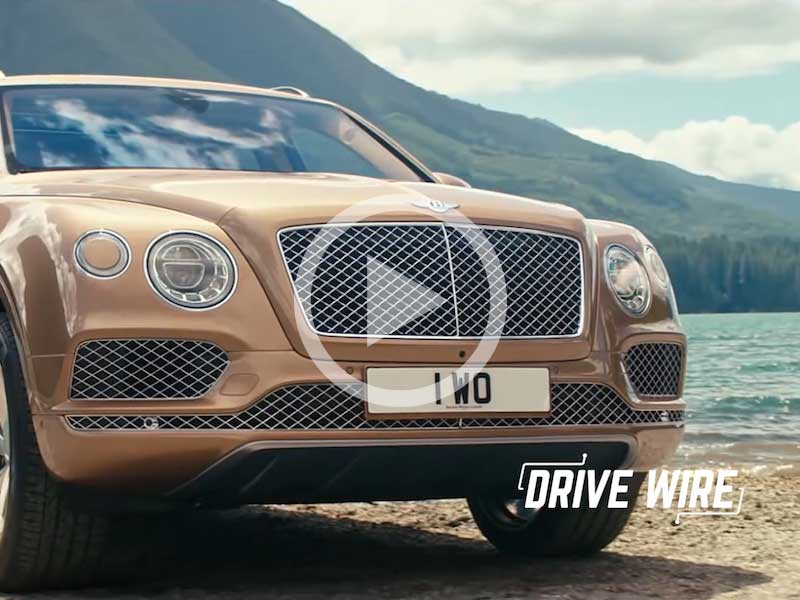 Drive Wire: The First Bentley Bentayga Hits The Road