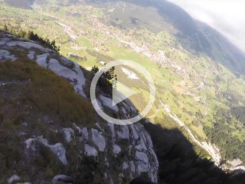 Drive Wire: Check Out This Paraglider’s Flight Down A Mountain