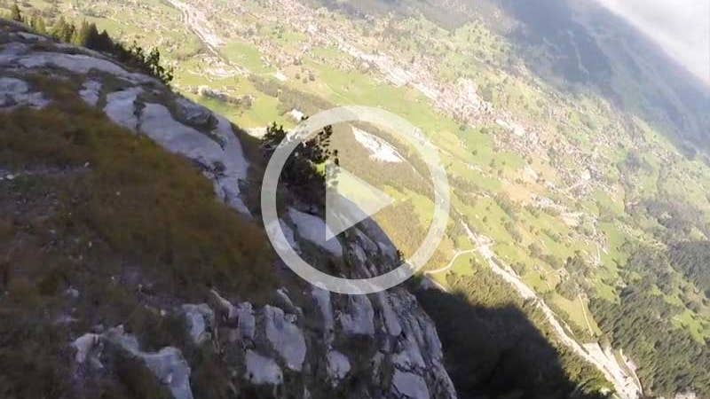 Drive Wire: Check Out This Paraglider’s Flight Down A Mountain