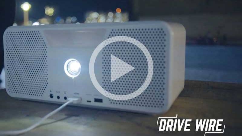 Drive Wire: The Travel-Sized Projector for Your Party