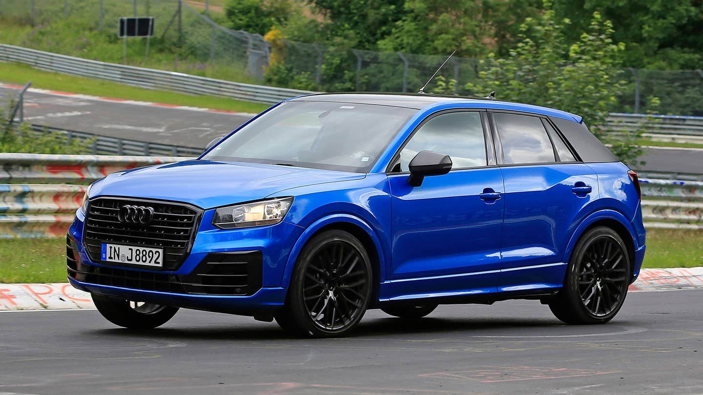 Spotted: Audi SQ2 Spy Shots and GMC Introduces Child-Saving Tech: The Evening Rush
