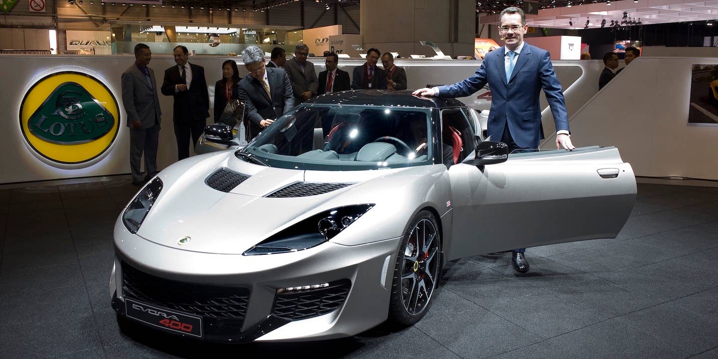 Lotus Will Sell an SUV By 2020, CEO Says