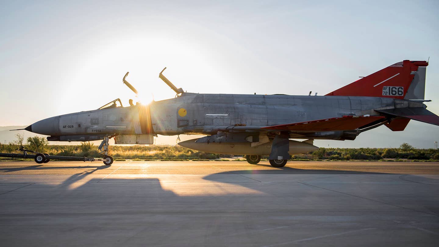 The Phantastic QF-4 Phantom Full-Scale Target Drone Takes its Phinal Unmanned Phlight
