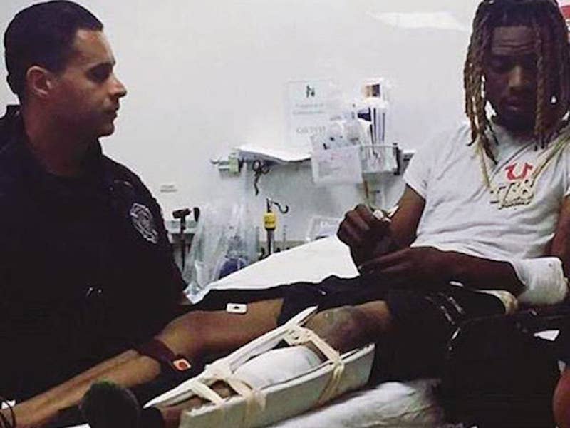 Fetty Wap Injured in Weekend Motorcycle Wreck, Remains “Gucci”