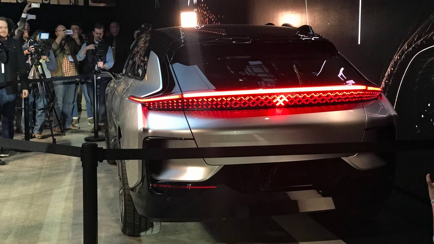 The Faraday Future FF 91 Is a Tesla-Fighting Electric Car Packed with Tech
