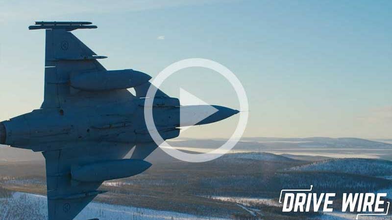Drive Wire: Watch Saab’s Defense Aircraft Division Dance Through The Sky
